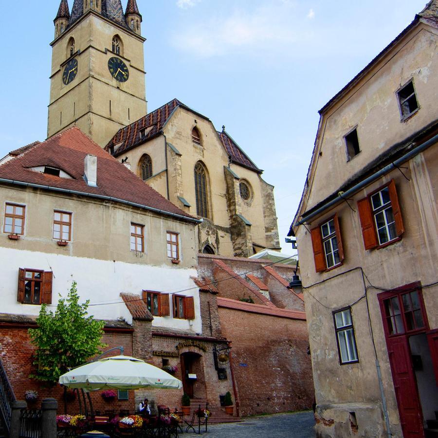 Kleines Hotel Sibiu Eksteriør bilde